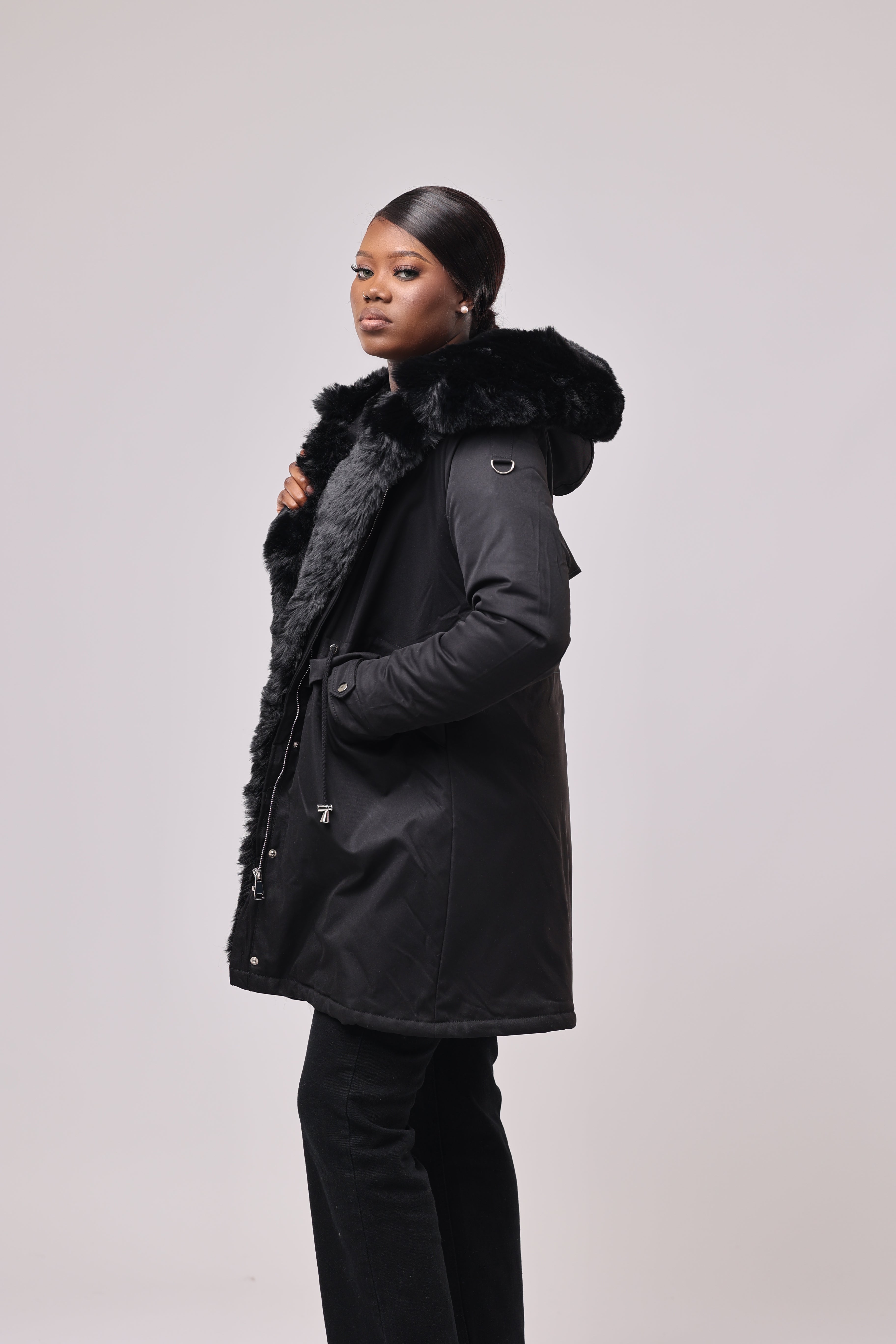 MANTEAU FOURRÉ
