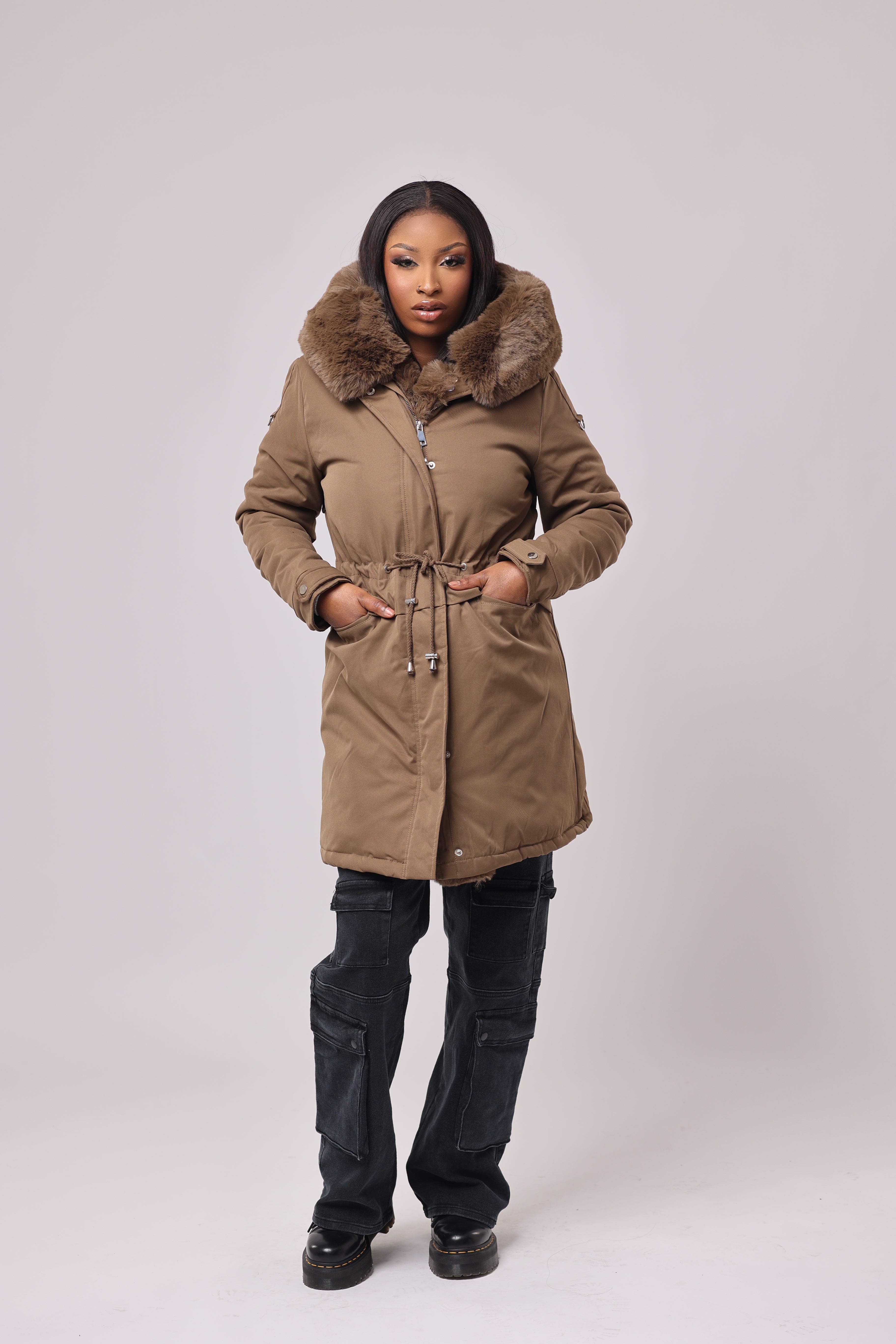 MANTEAU FOURRÉ