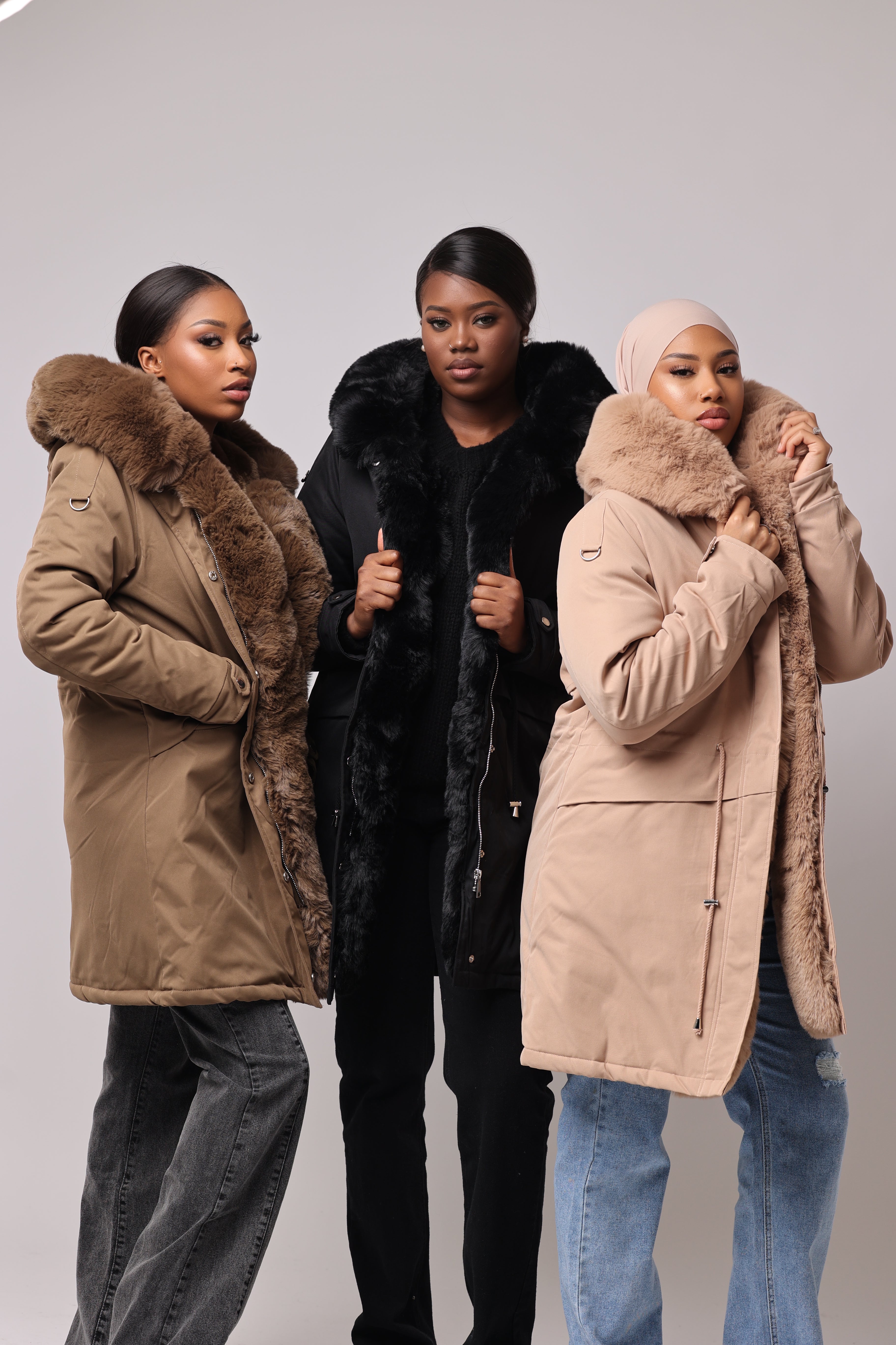 MANTEAU FOURRÉ