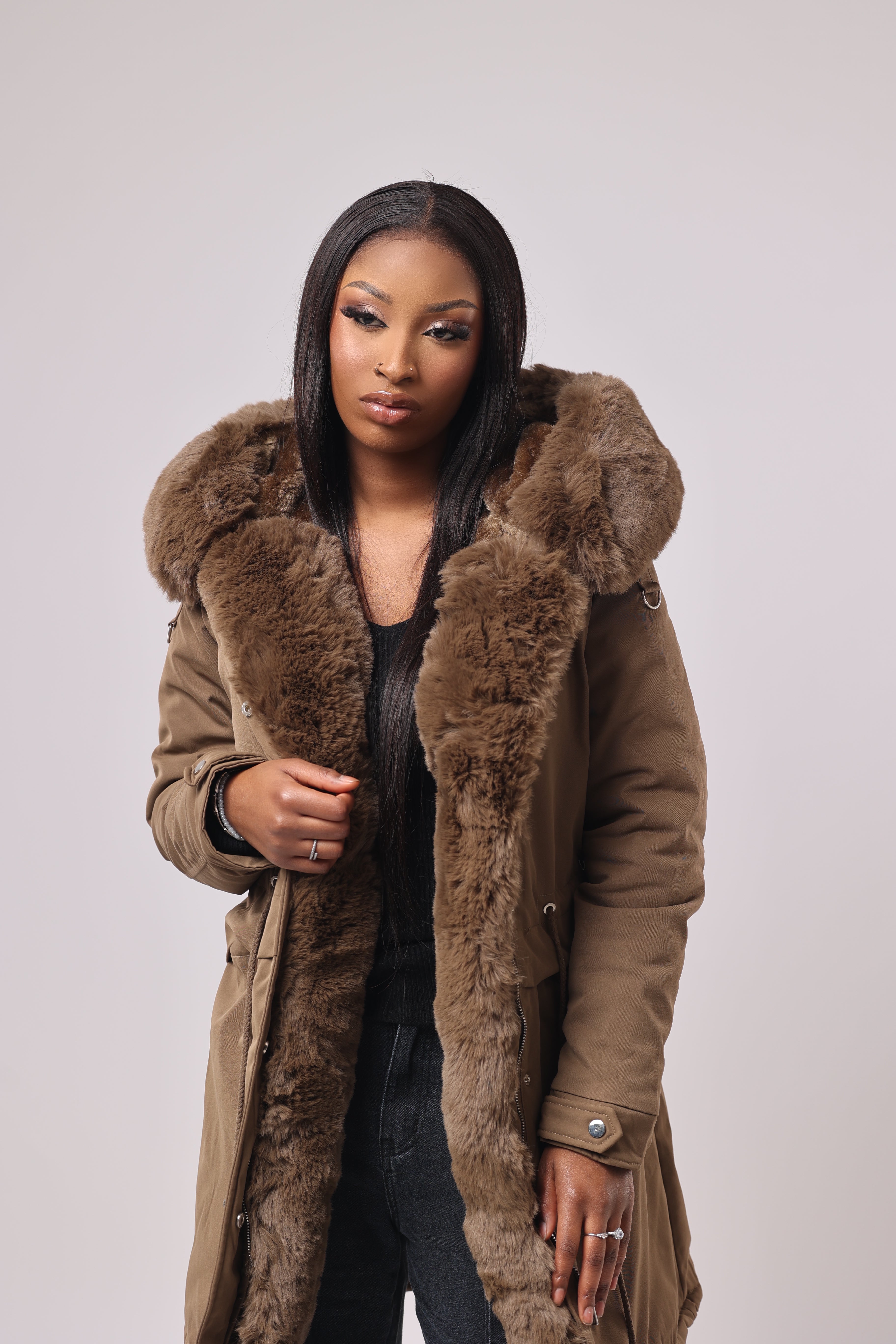 MANTEAU FOURRÉ