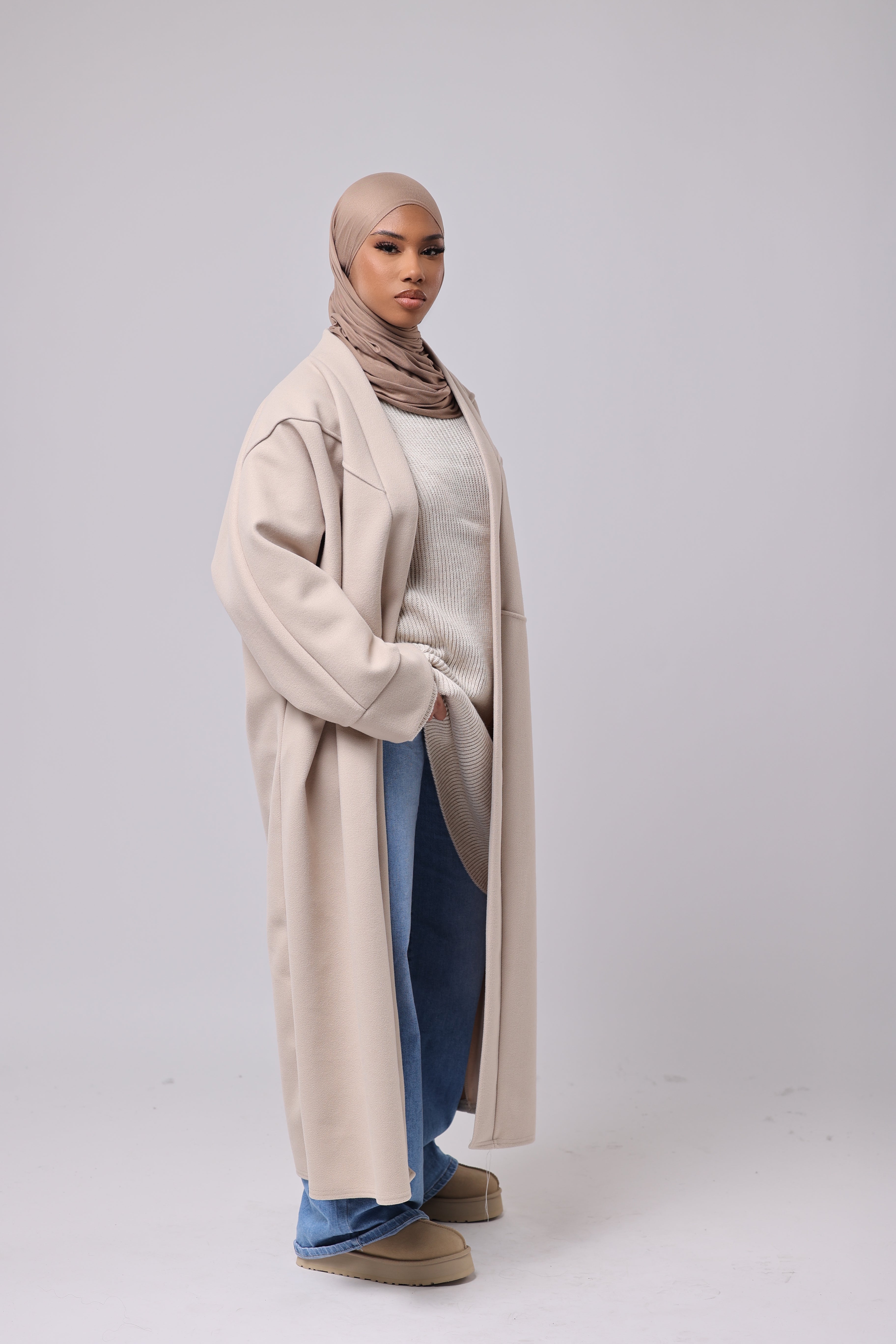 MANTEAU LONG OVERSIZE