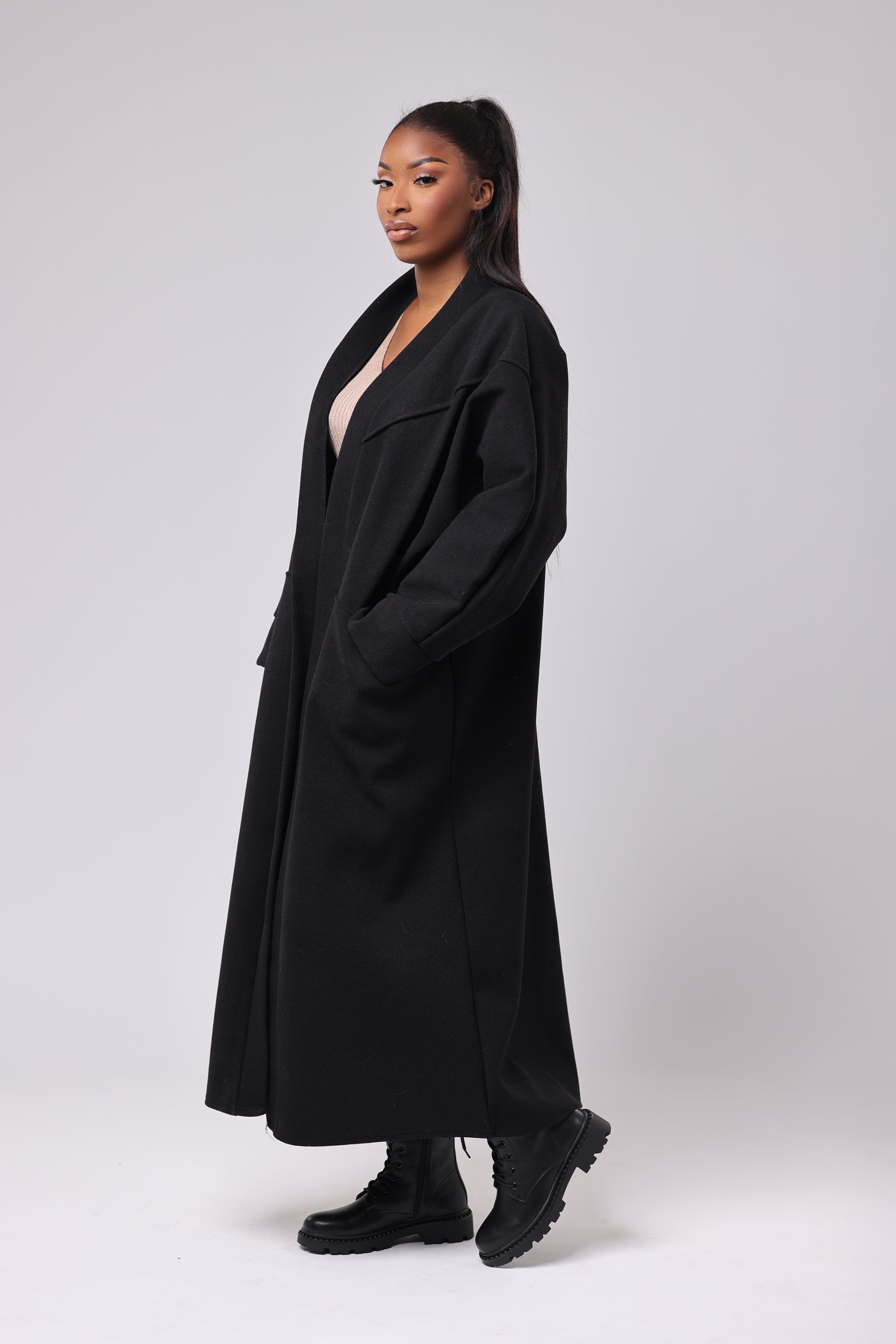 MANTEAU LONG OVERSIZE