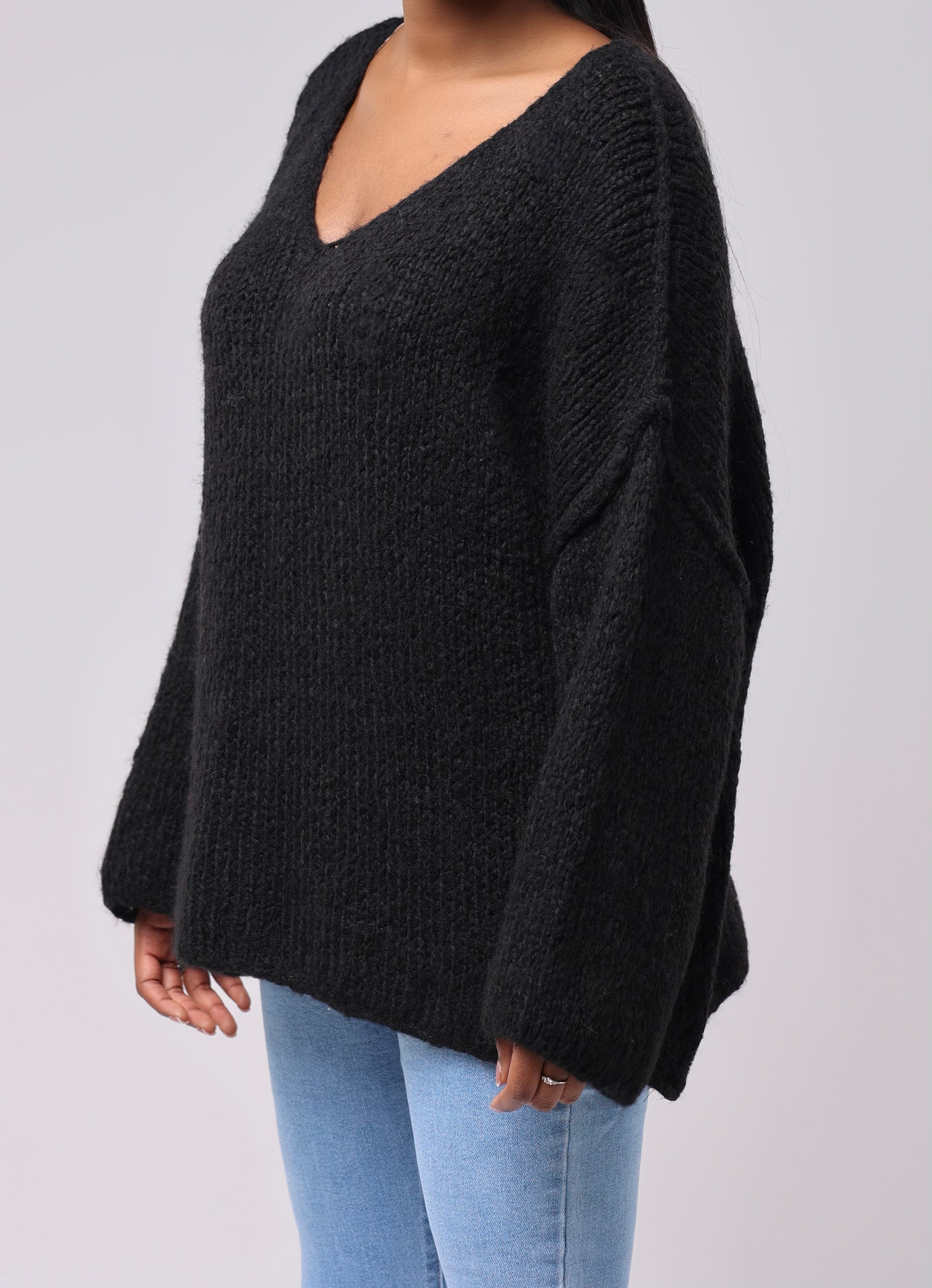 PULL EN LAINE COL V