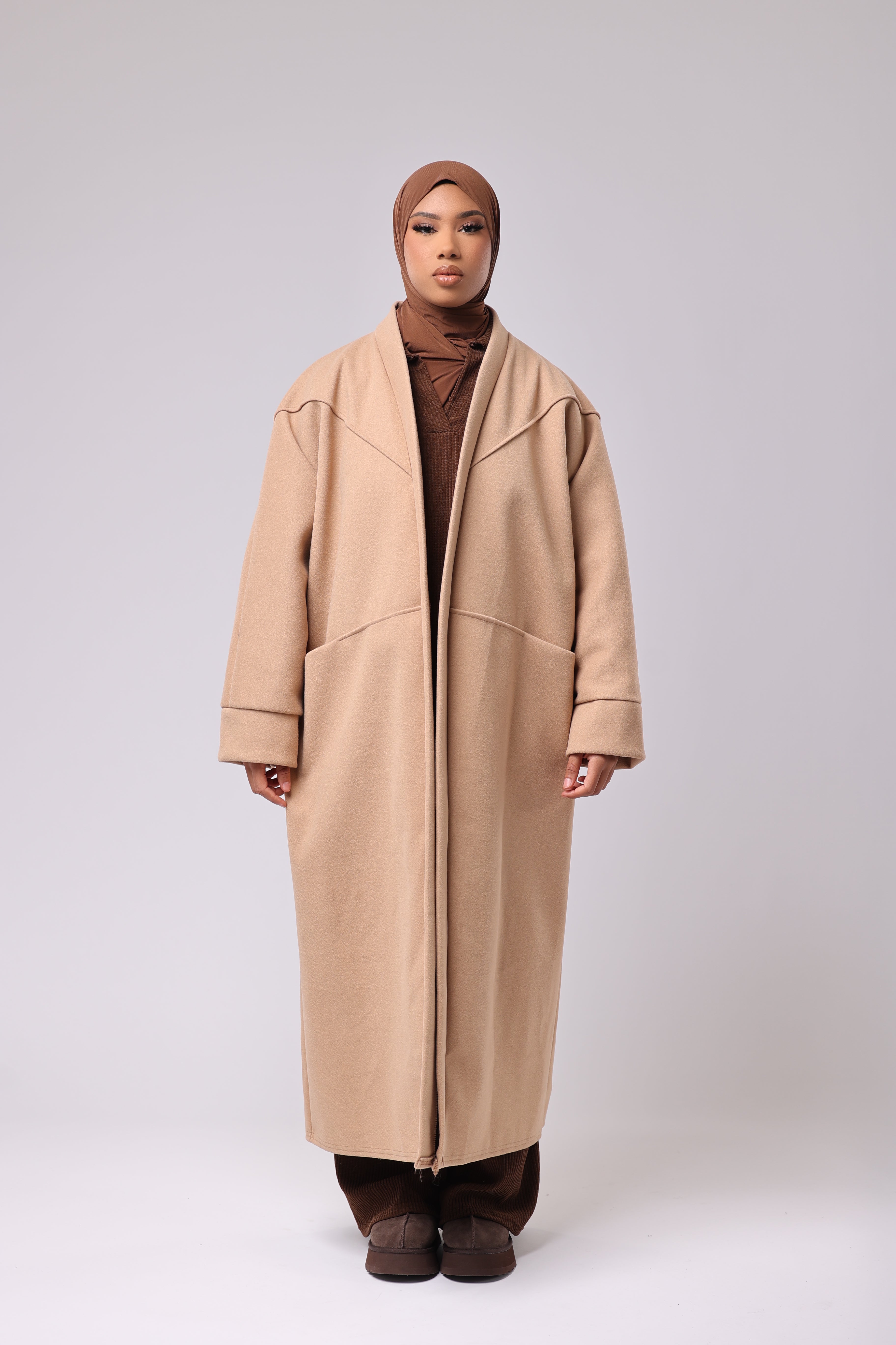 MANTEAU LONG OVERSIZE